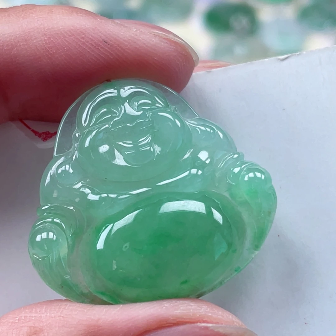 颈饰未镶嵌翡翠佛公