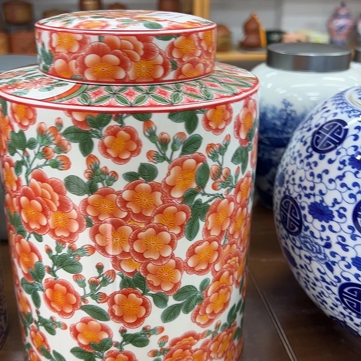 瓷片茶叶罐茶叶罐@@883