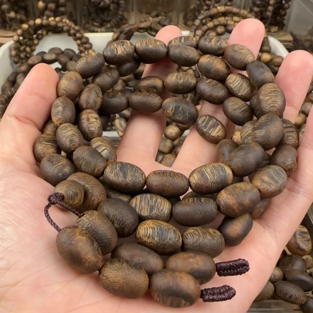 【闪购商品】沉香手串于*满奇楠手串30.8克