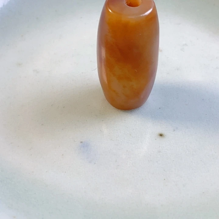 貔***貅茶室瓷盘上摆件挂件