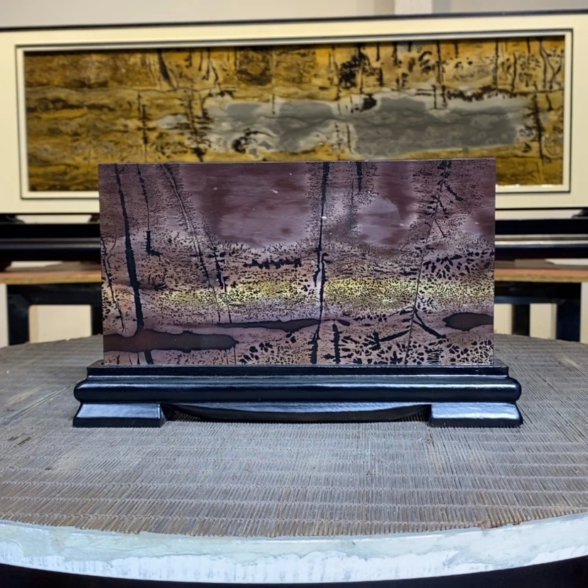 【闪购商品】广西国画石草花石