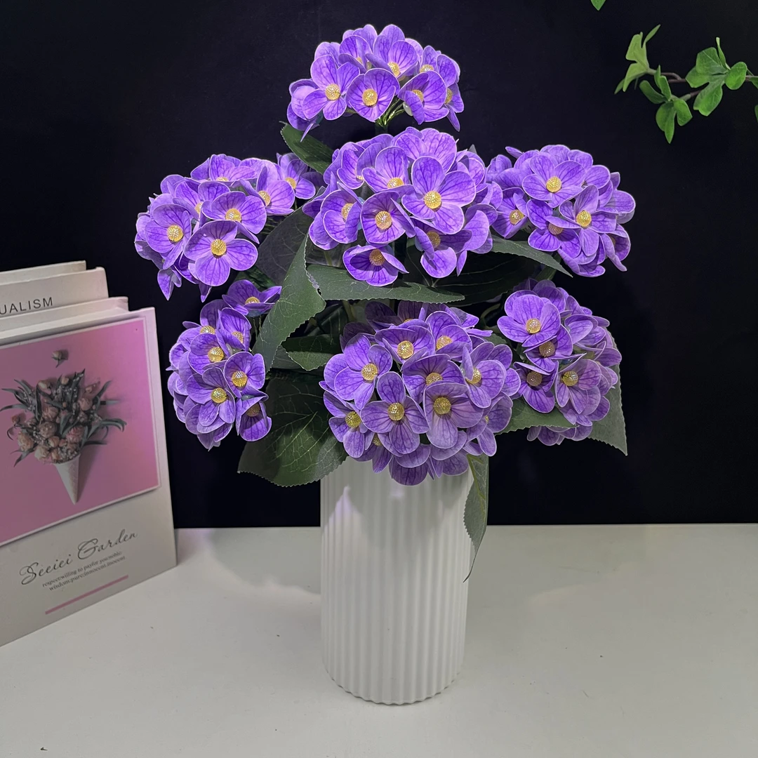 520送礼物手感保湿升级绣球花材料包 DIY手工串珠编织装饰品插花