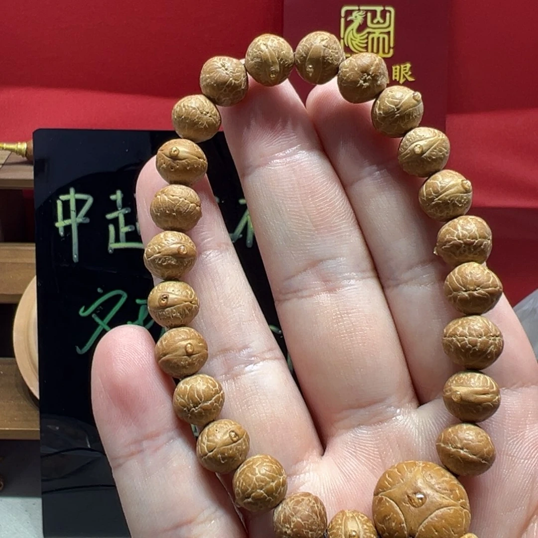手串凤眼菩提10mm尼泊尔凤眼菩提单圈