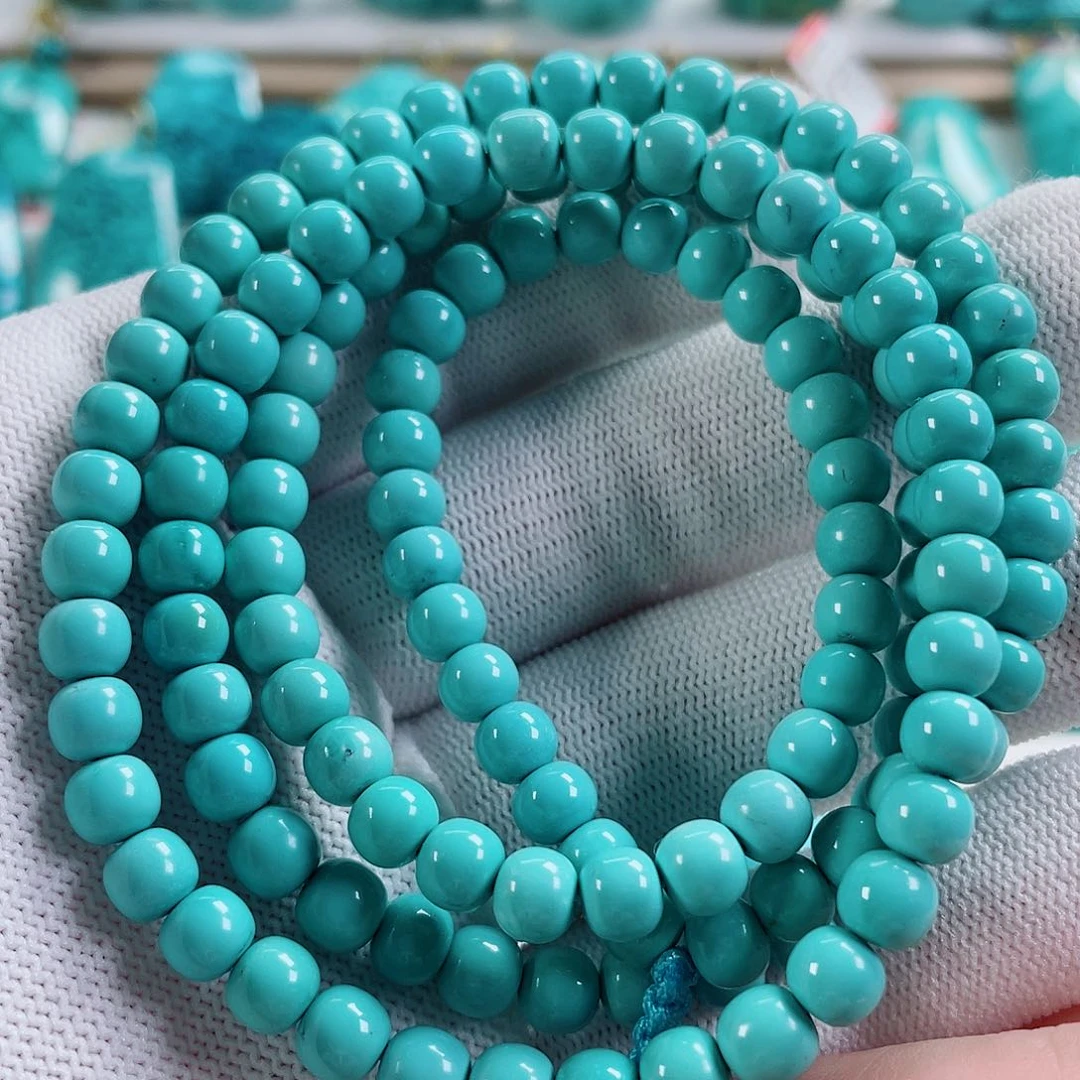 绿松石未镶嵌颈饰尺寸6