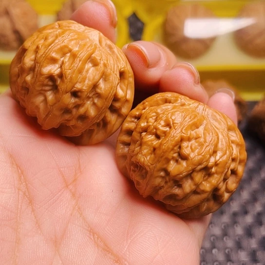 文玩核桃35尺战鼓一对