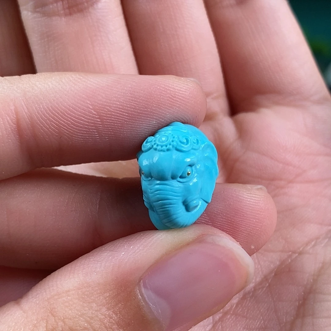 绿松石珠宝奇石未镶嵌