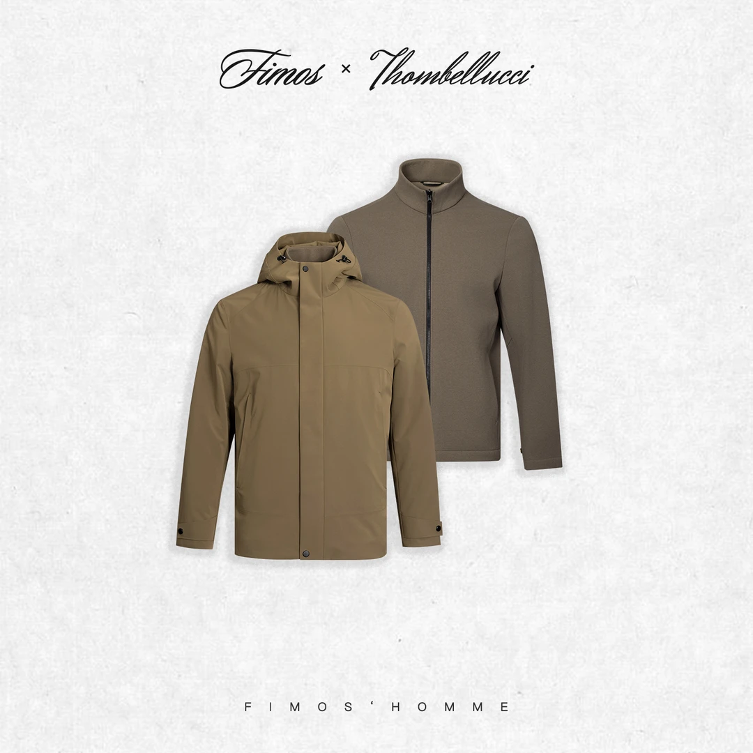 全域穿行 冬季新款通勤+休闲户外三合一拆卸鹅绒连帽夹克 HW70