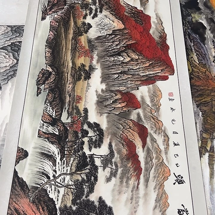 国画作品手绘作品