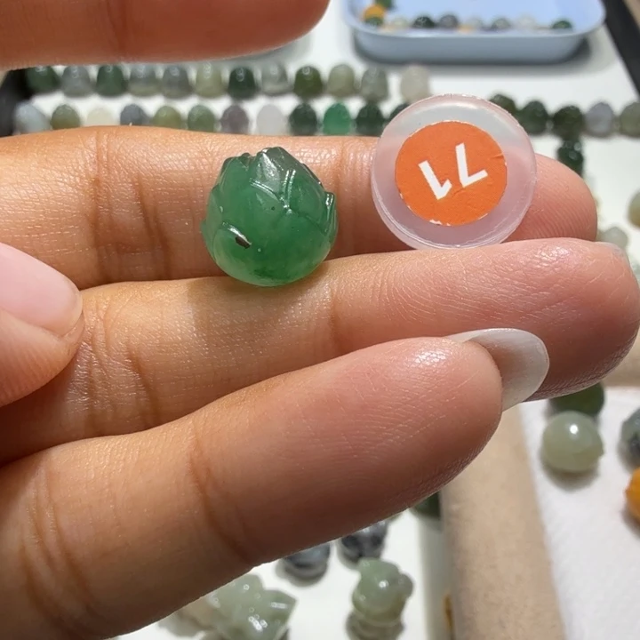 未镶嵌和田玉珠宝半成品