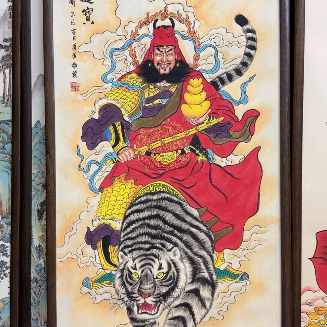 滤***哥国画阿冲手绘钟馗