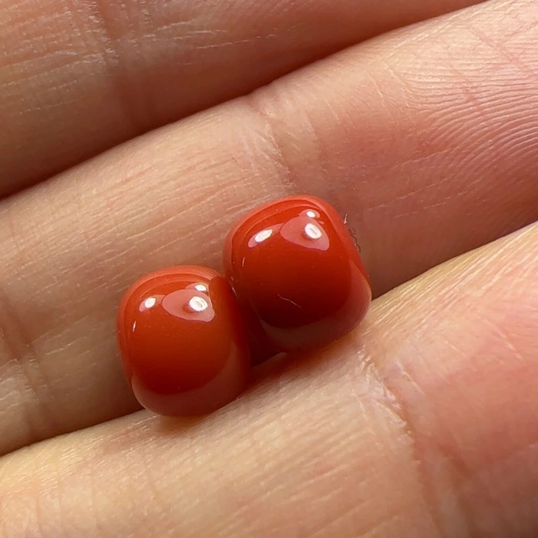 南红玛瑙珠子未镶嵌