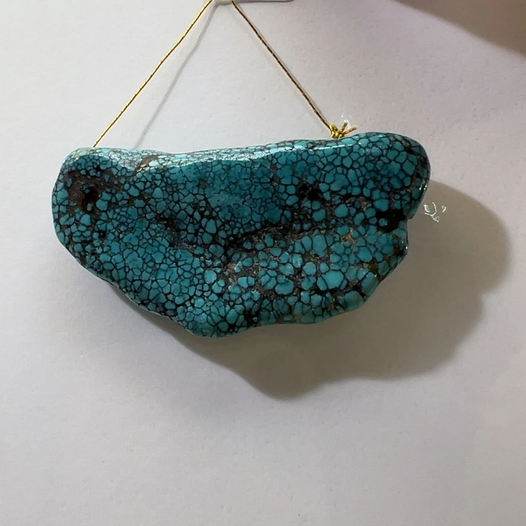 绿松石未镶嵌挂件