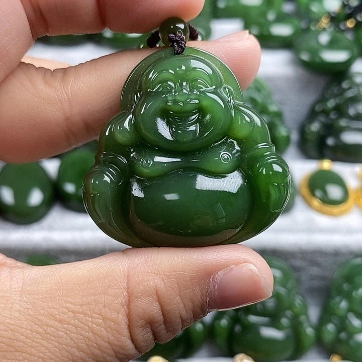 和田玉（碧玉）未镶嵌项链40