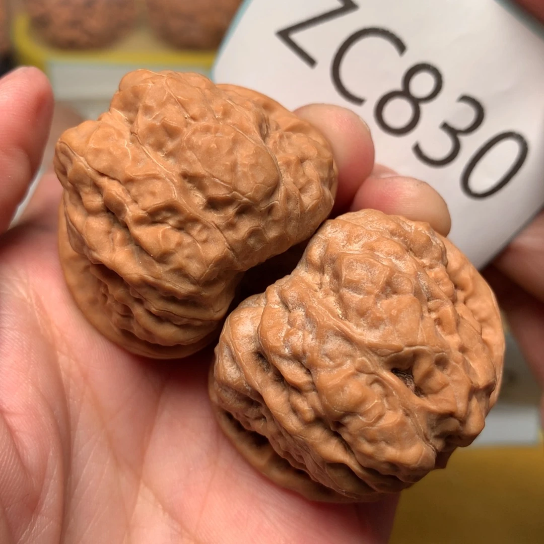 文玩核桃把件毕业肌肉开背蛙40