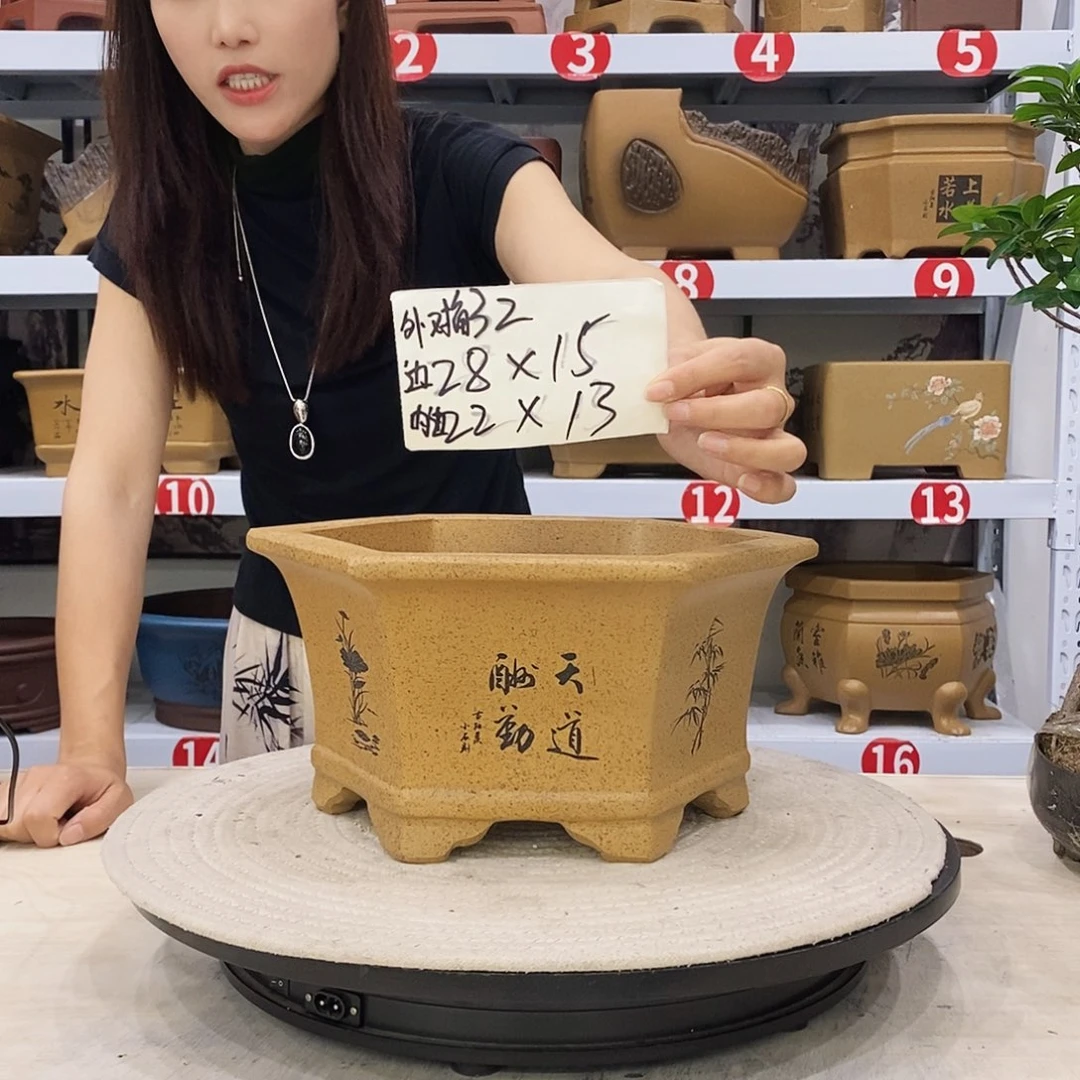 紫砂花盆紫砂花盆
