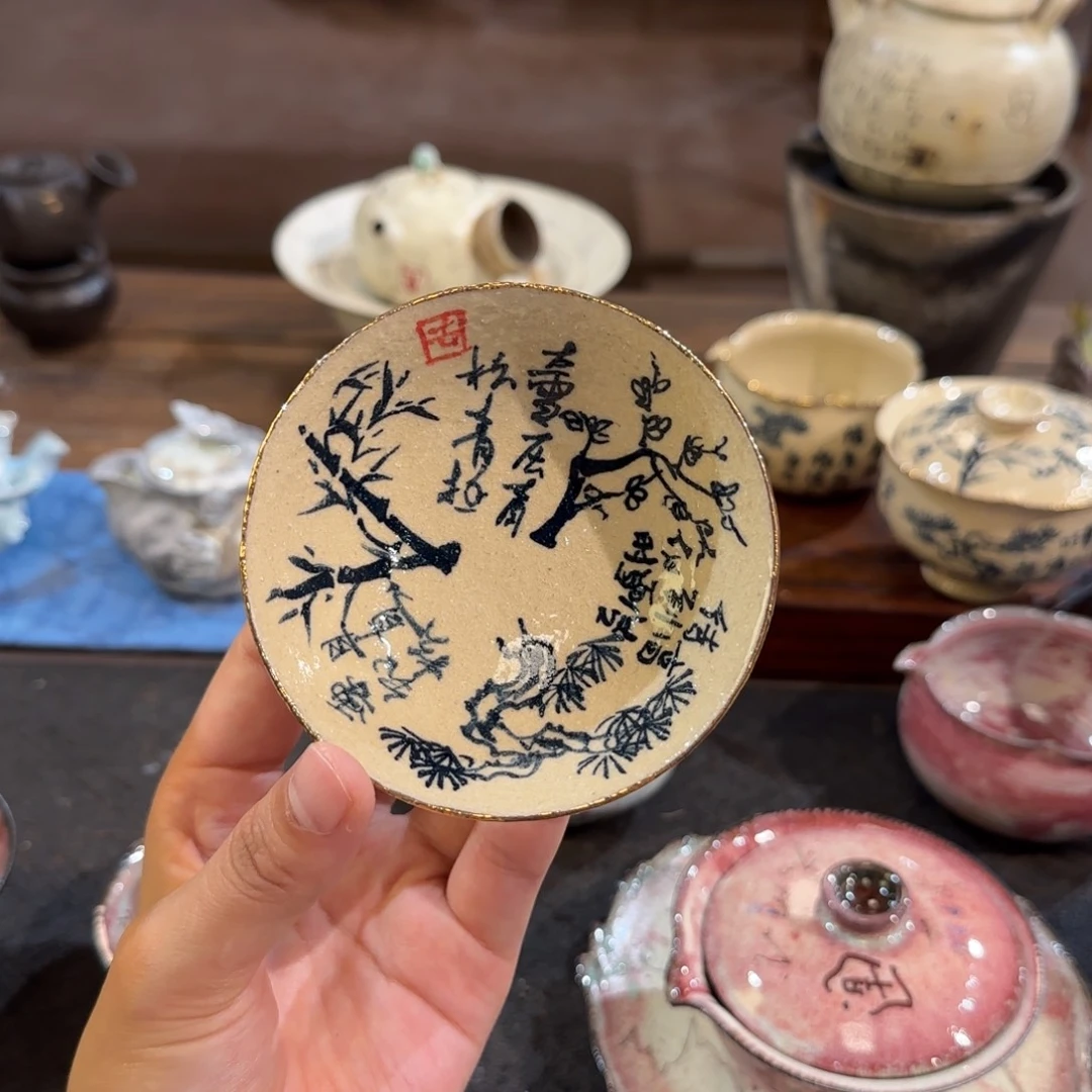 景德镇手作器皿了