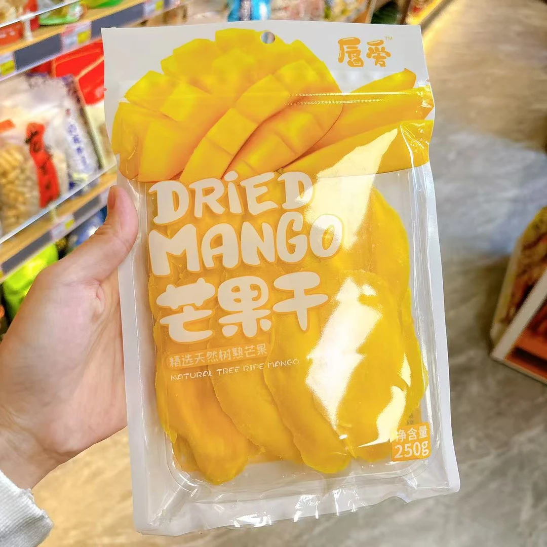 唇爱芒果干250g零食
