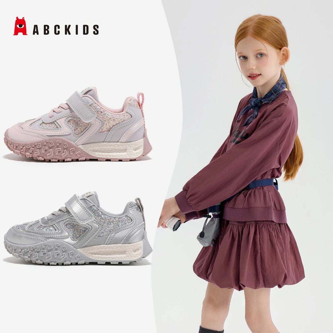 ABCkids【工厂店】2024秋季新款儿童魔术贴轻便运动鞋SY433603585AX
