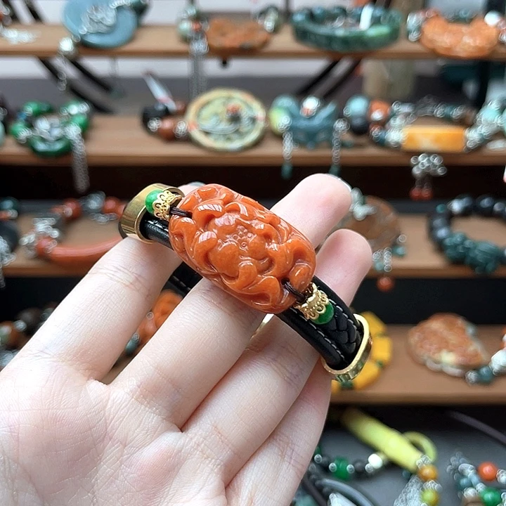 翡翠未镶嵌手链饰品