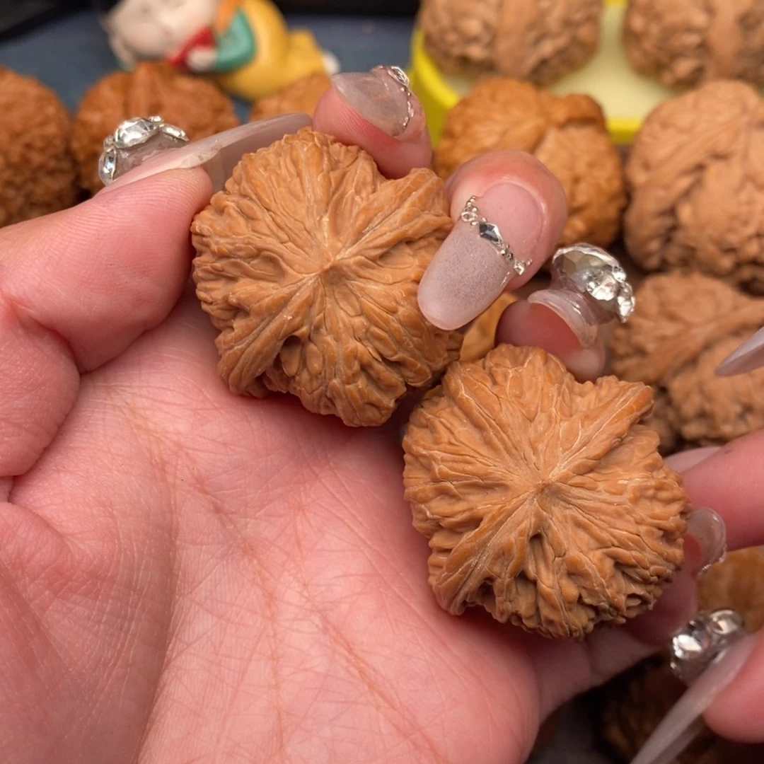 文玩核桃把件坤全品磨盘37