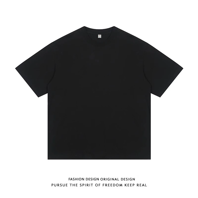 圆领体恤短袖t恤宽松男女半袖夏