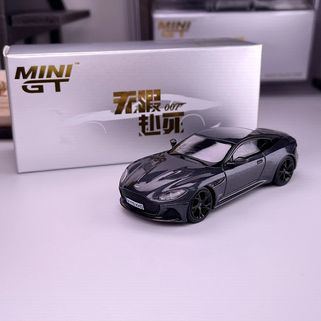【壹童现货】MINIGT 1:64 007 阿斯顿马丁DBS 904号挂卡 合金车模