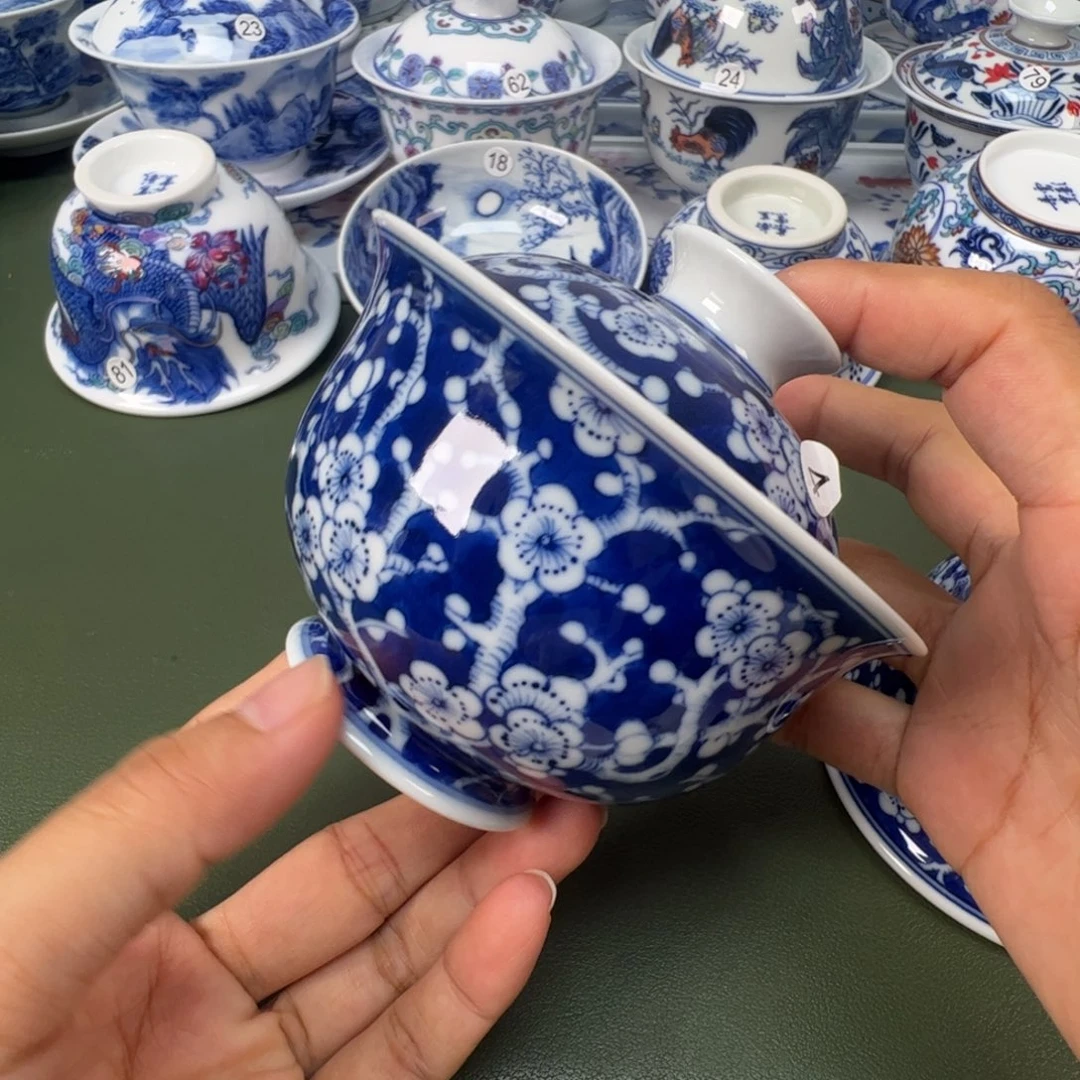 景德镇纯手工纯手绘茶具木木4