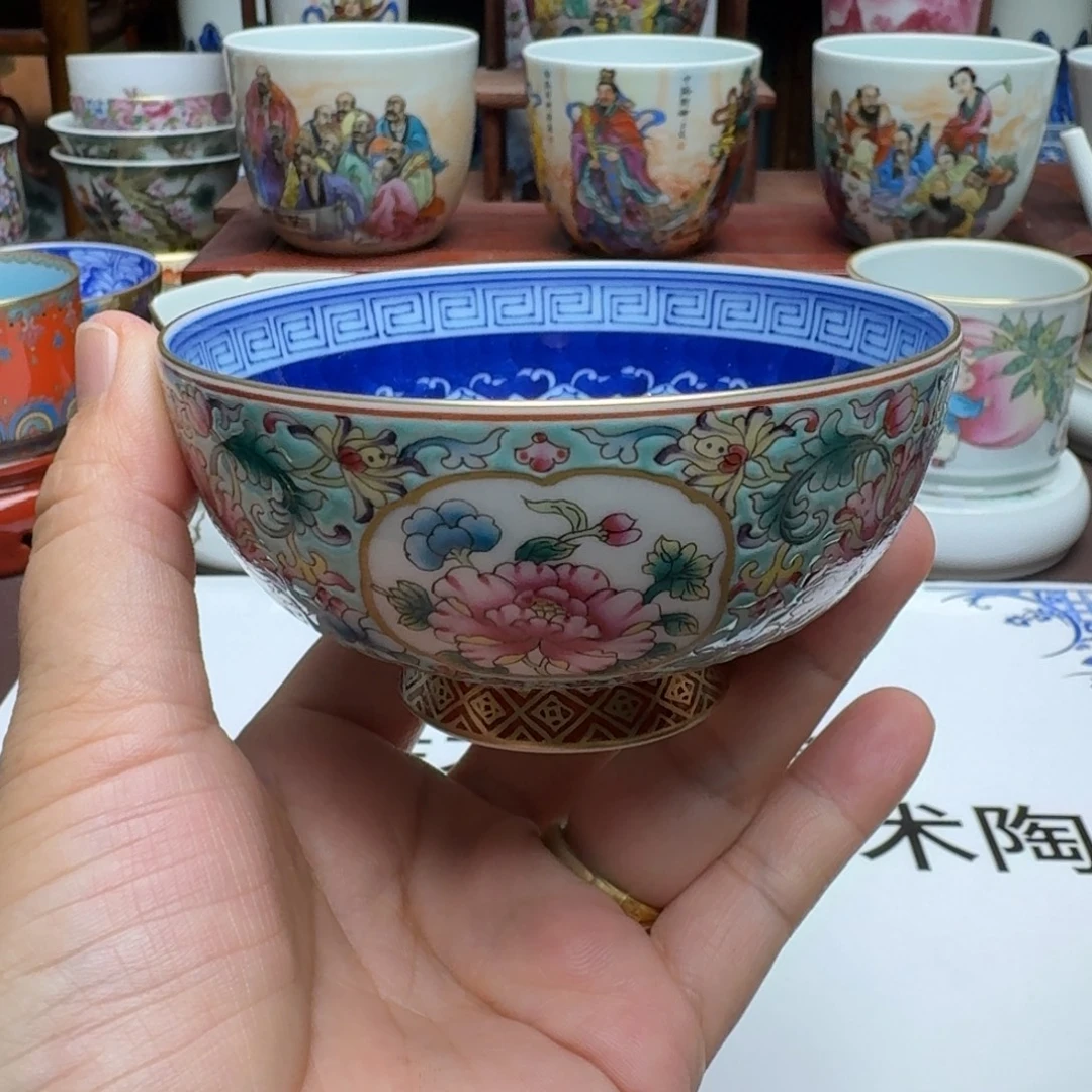 景德镇手工手绘展示