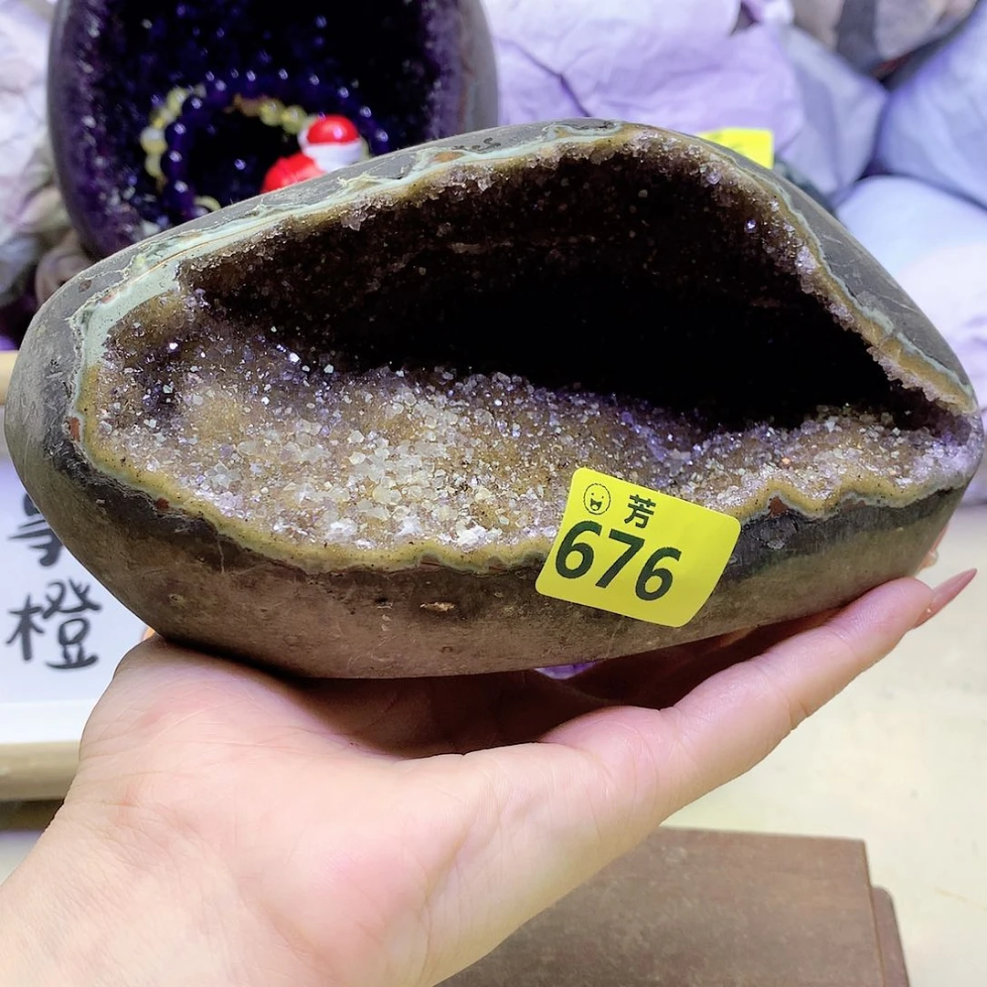 未镶嵌紫晶大型摆件（非配饰）