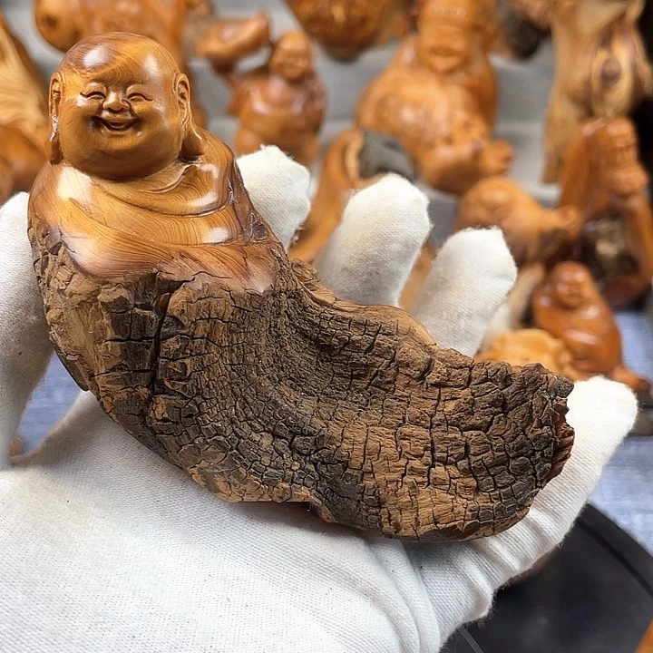 柏木（崖柏）米勒手把件