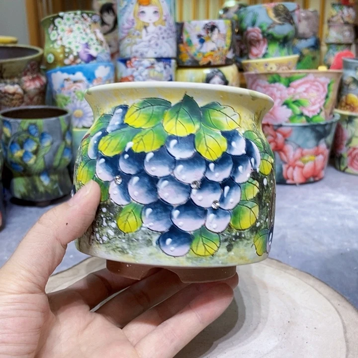 景德镇艺术手绘作品