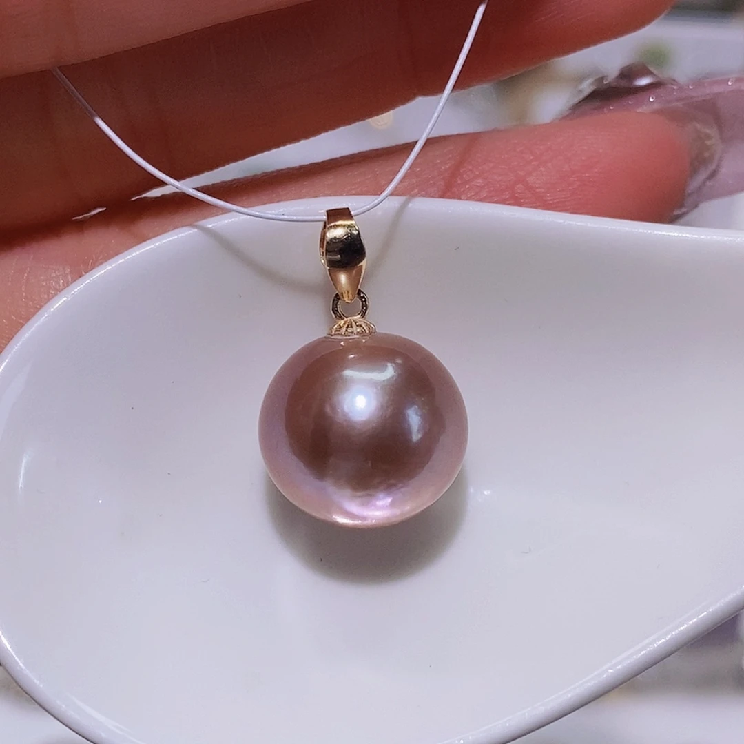 淡水珍珠颈饰银S925镶嵌