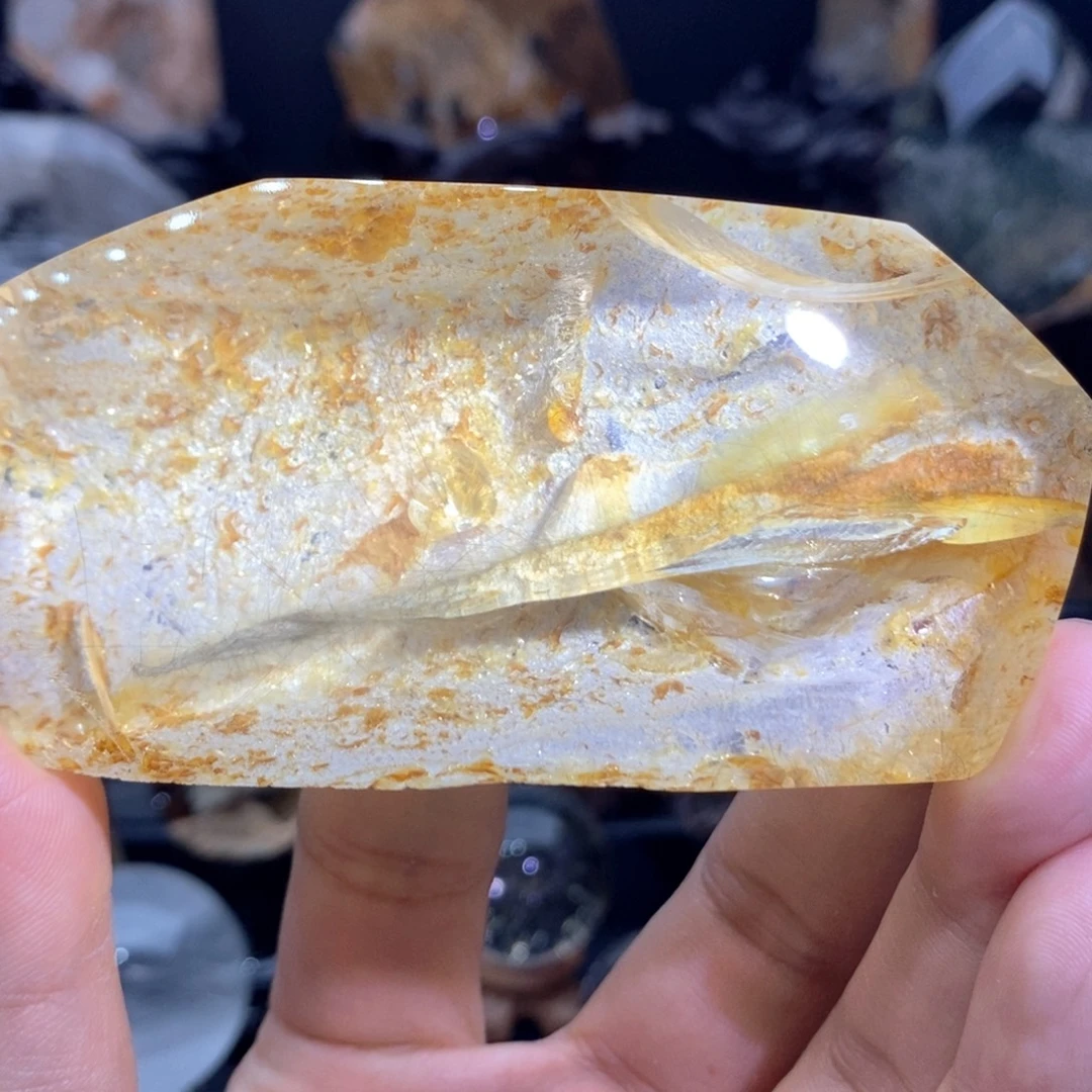 未镶嵌车挂水晶水晶