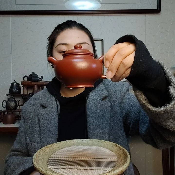 茶壶朱泥掇只200毫升