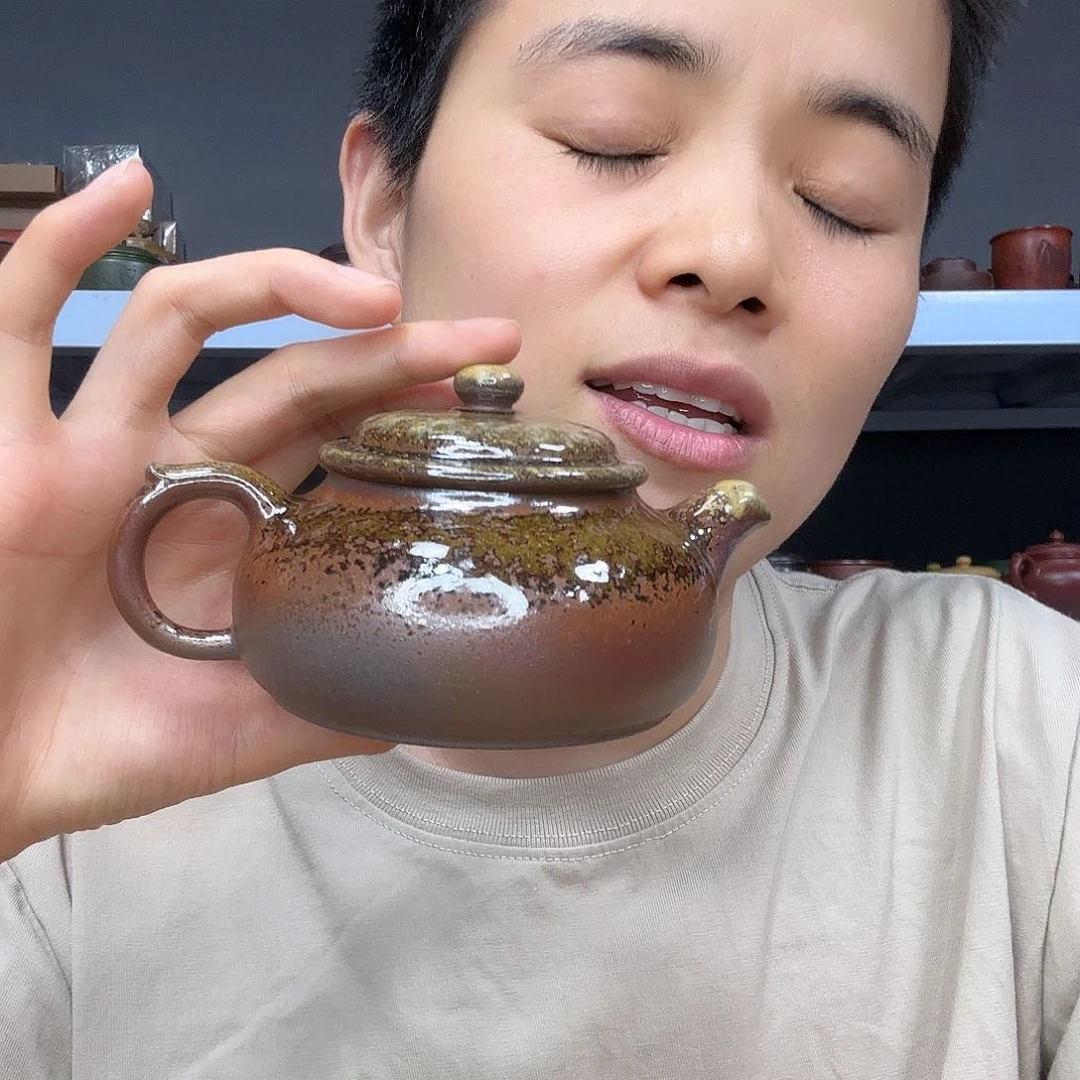 茶壶紫砂民间手艺人全手工制作