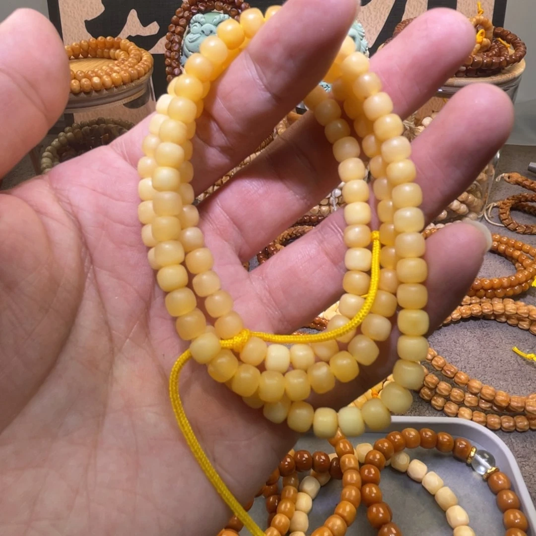 星月菩提吊坠特6×5蛋黄脖挂