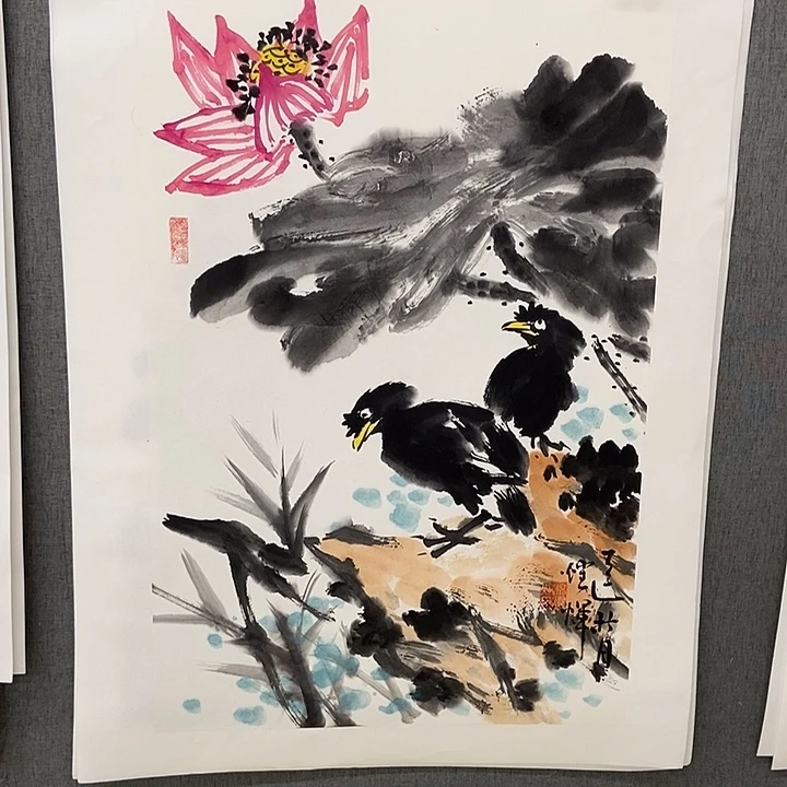 国画手写手绘作品99