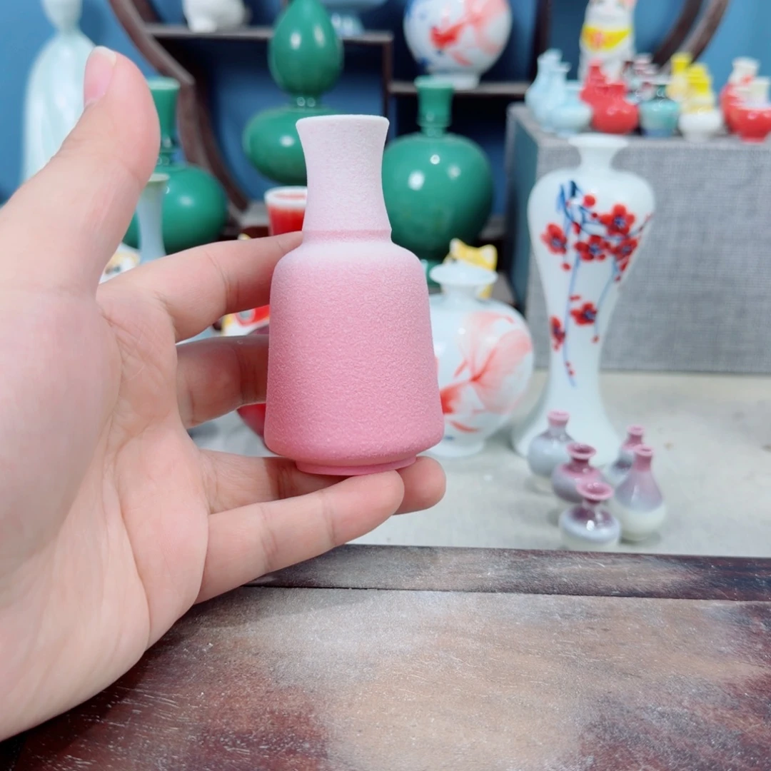 陶瓷手工小花器摆件