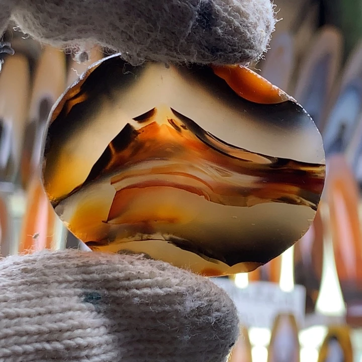 玛瑙/玉髓颈饰未镶嵌177