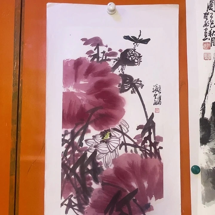 国画张圣敏先生纯手绘作品