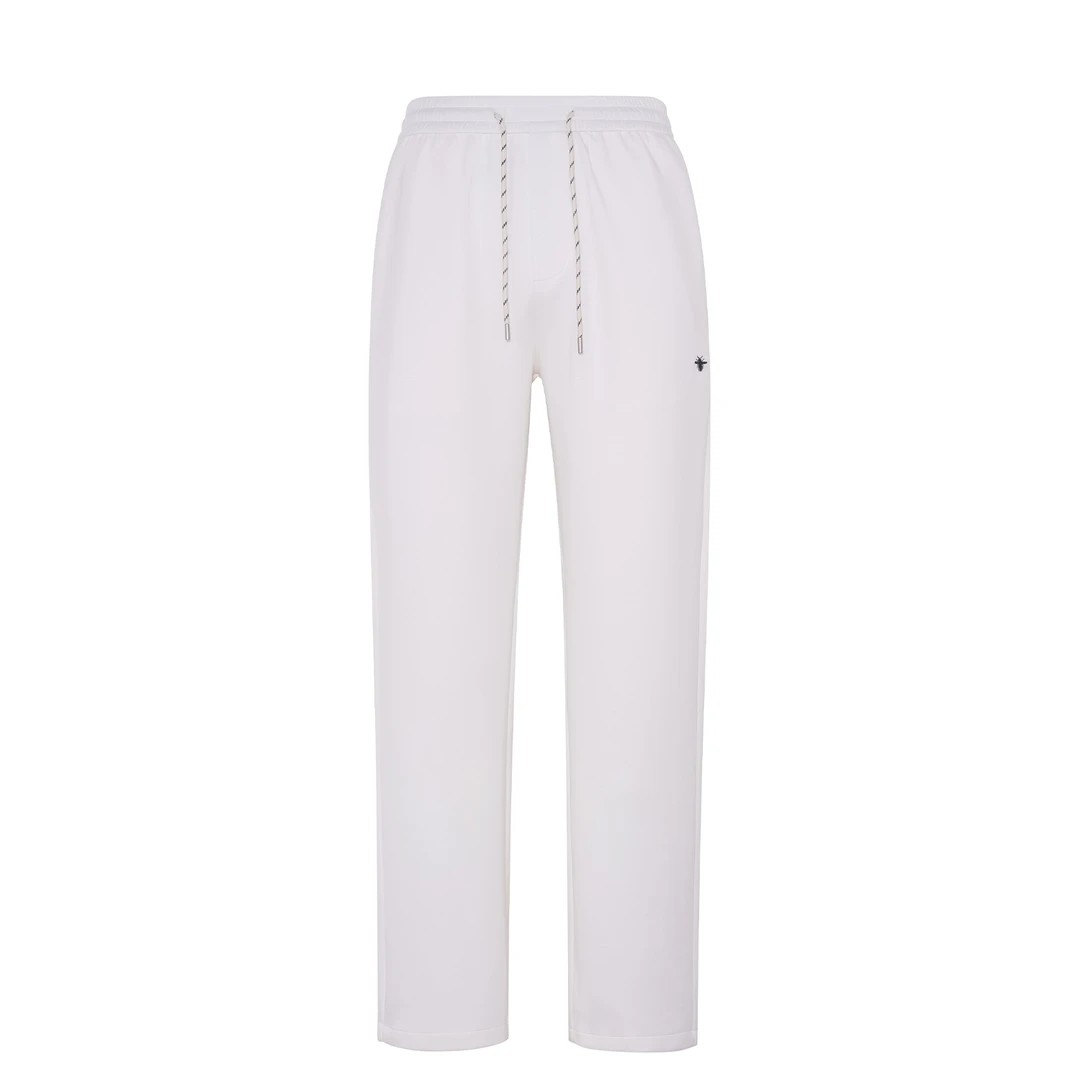 直筒裤男2025夏季新款休闲裤子男士卫裤百搭透气垂感阔腿长裤男