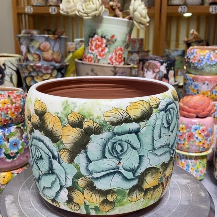 景德镇艺术手绘作品