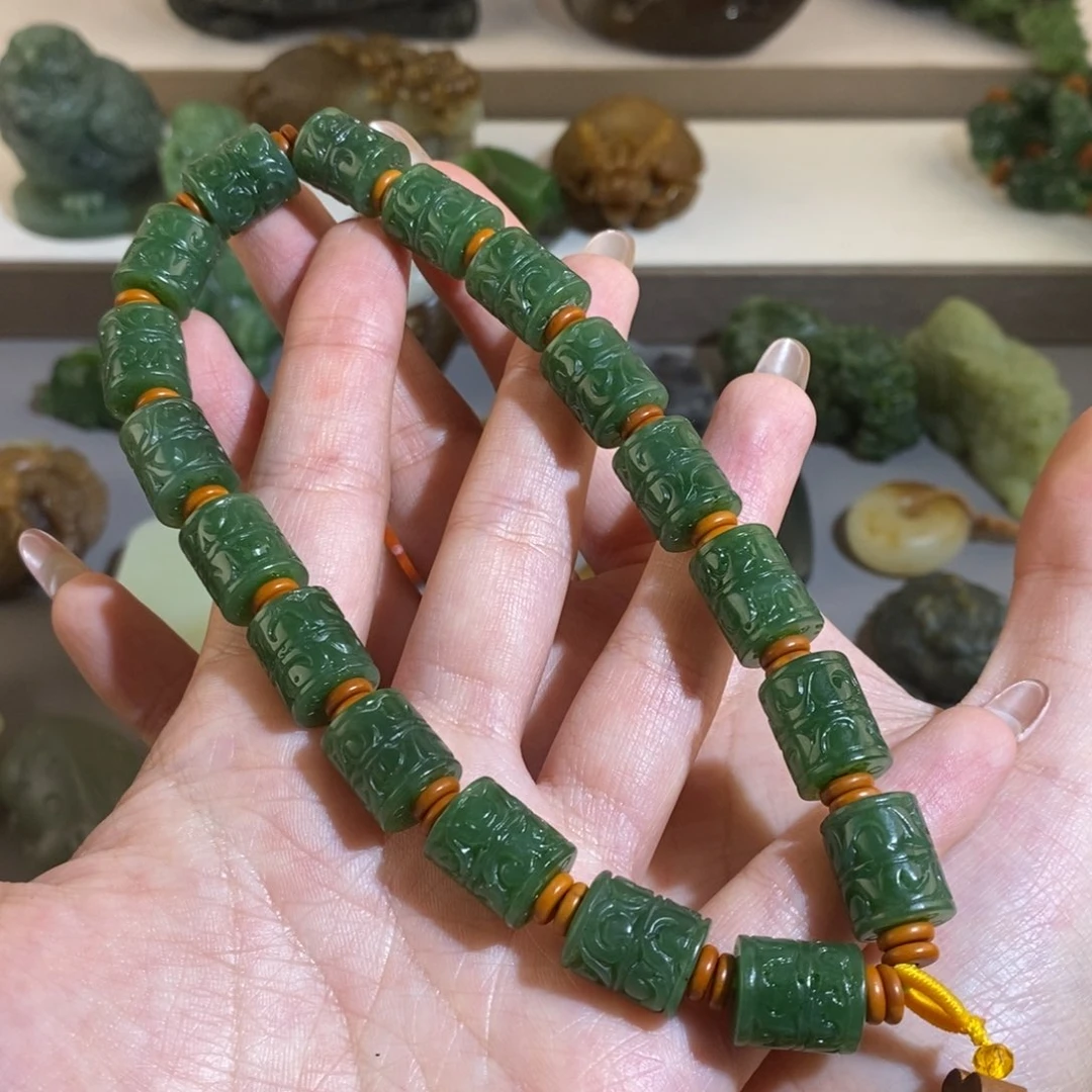 和田玉颈饰未镶嵌➹**?定制