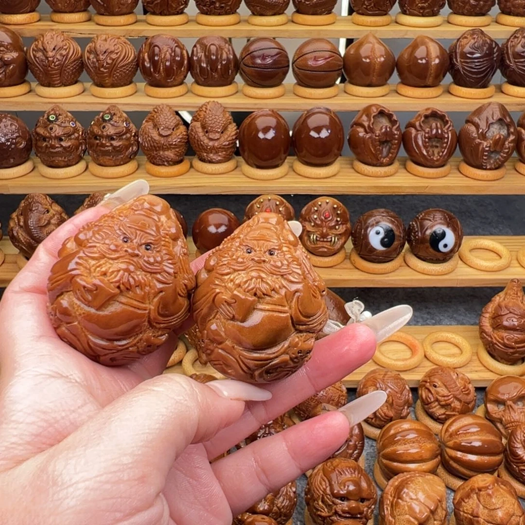 二***五橄榄核手串/手链钟馗