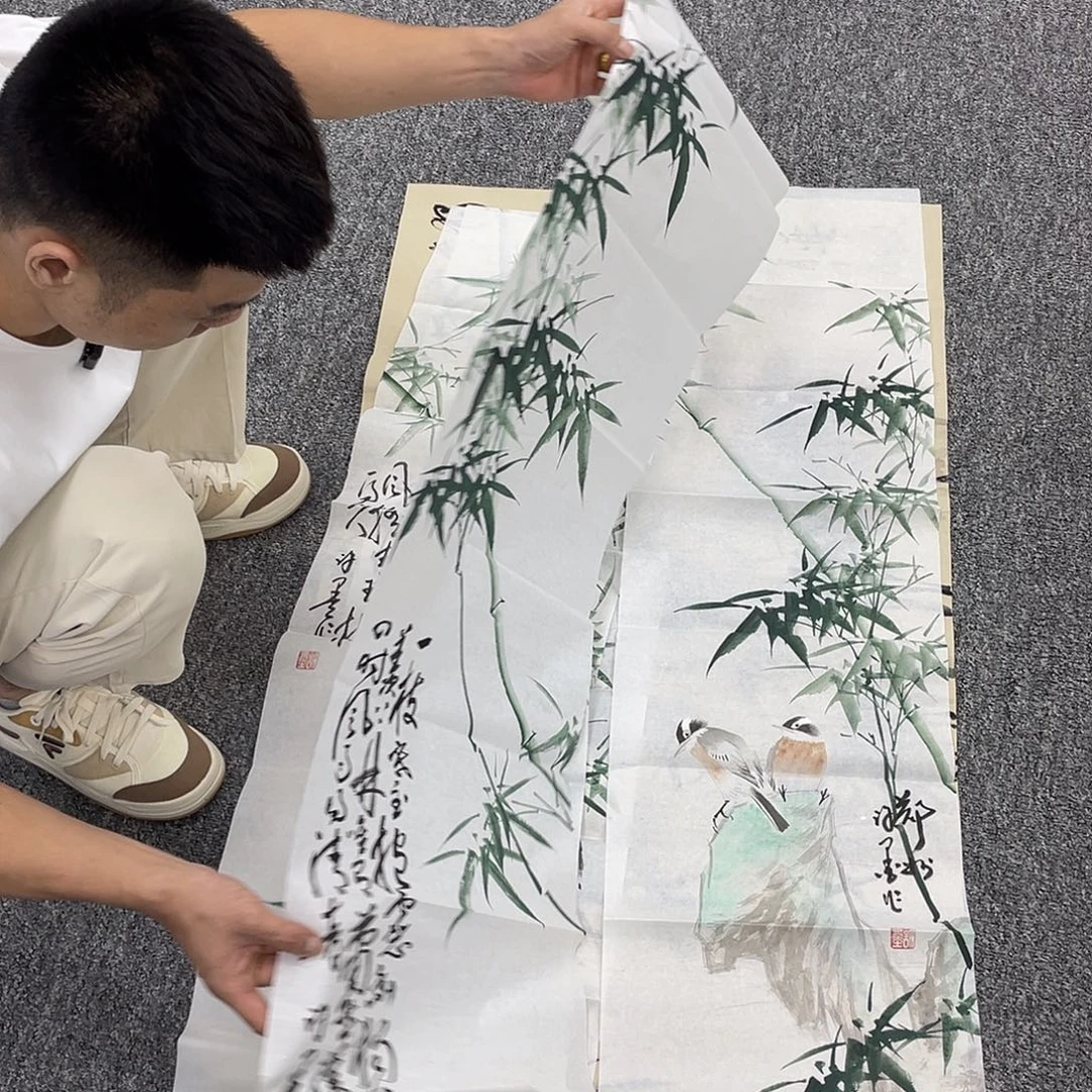 国画纯手绘字画宣纸