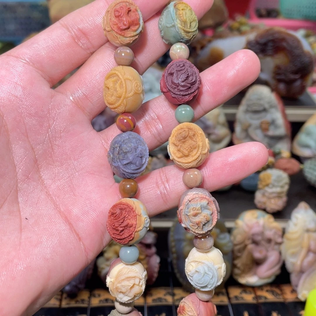 石英质玉未镶嵌手串