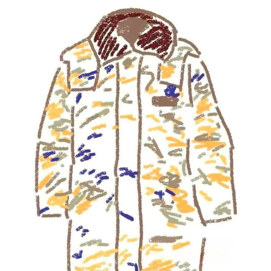 新款冬季防寒大衣轻便保暖可拆内胆带彩