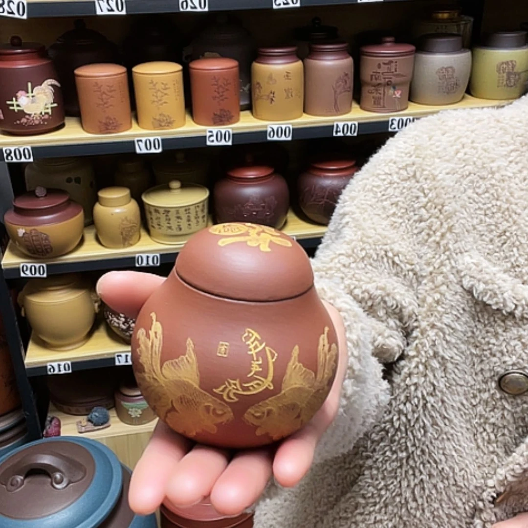 【闪购商品】紫砂茶叶罐紫砂茶叶罐