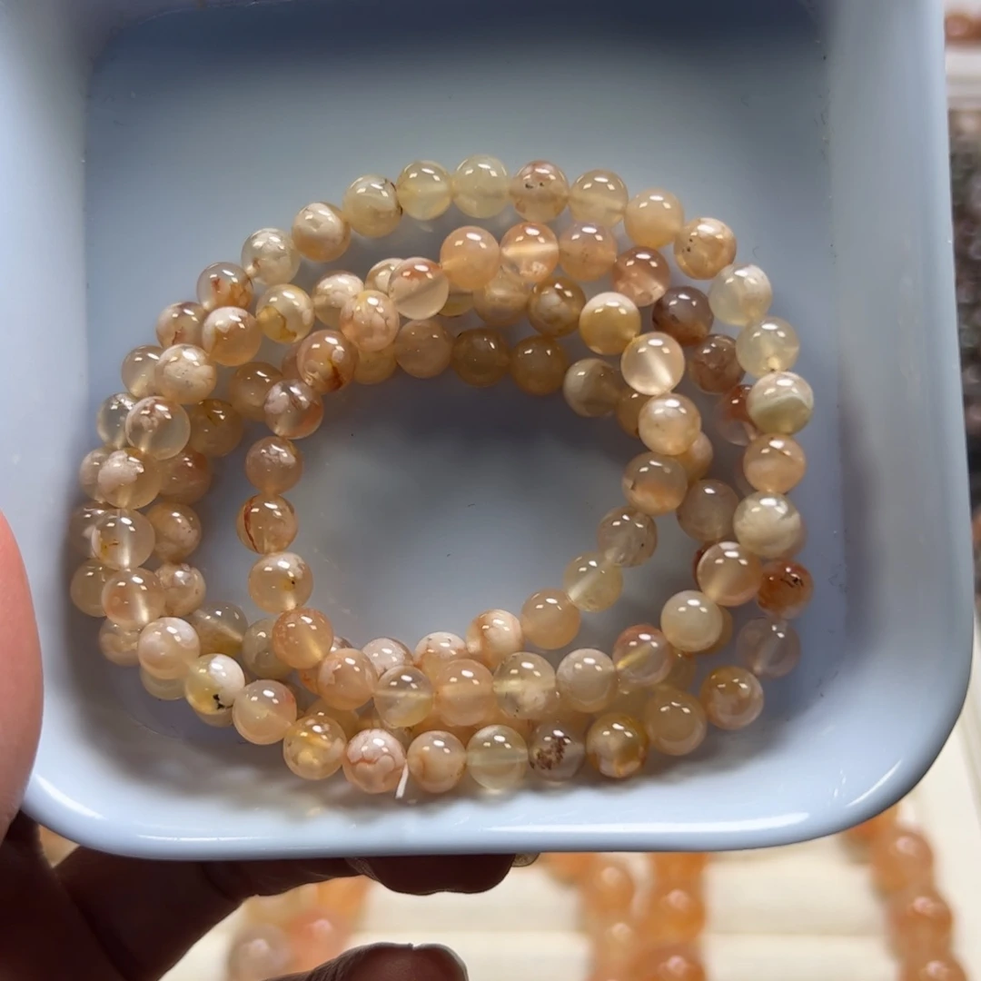 未镶嵌玛瑙/玉髓珠宝半成品