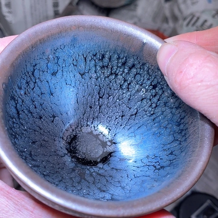 茶盏微瑕，建盏主人杯，介意勿拍